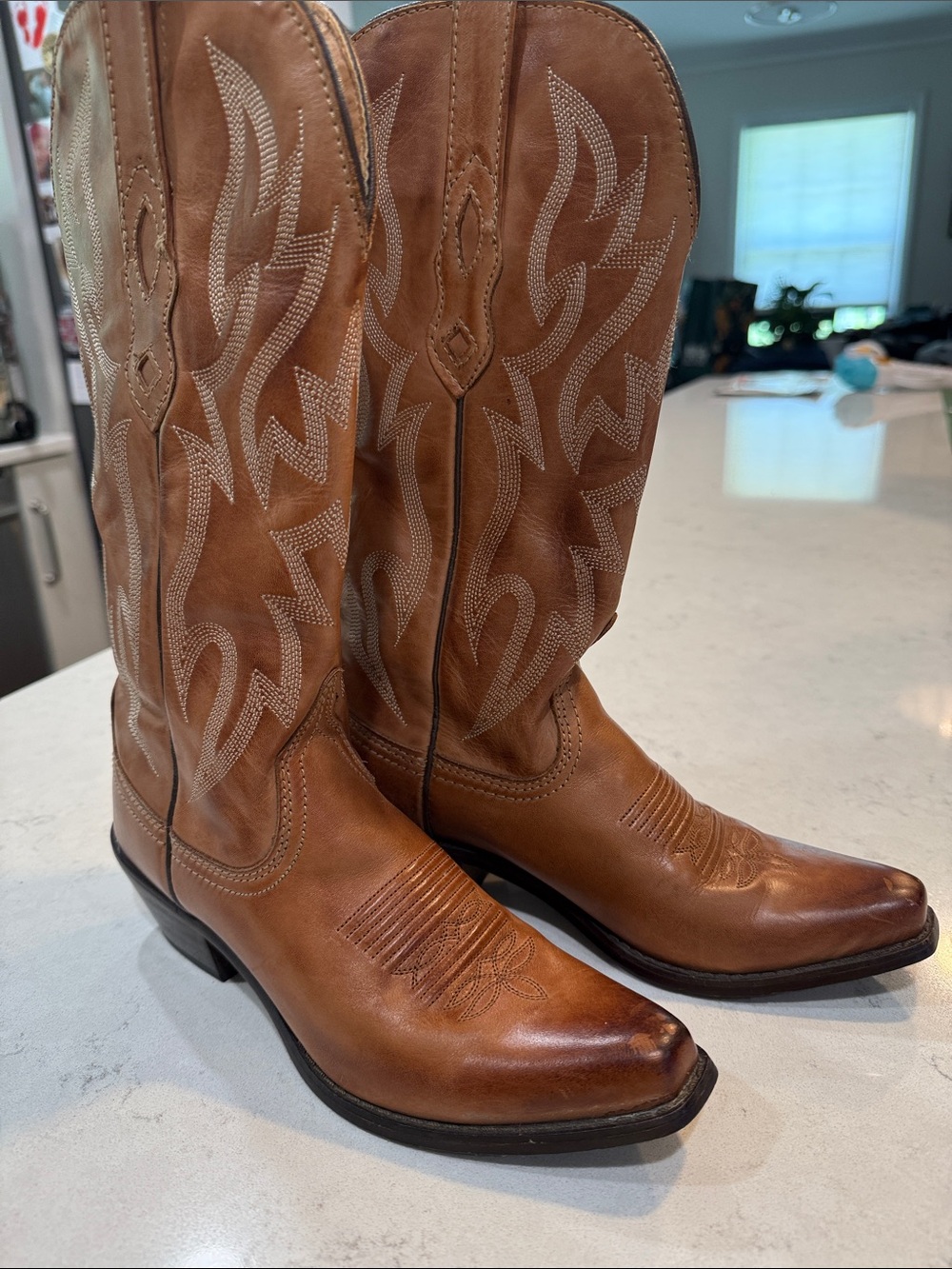 Nocona Women's Lantana Brown Western Boots (Style NL1604) Size 5 Great Condition